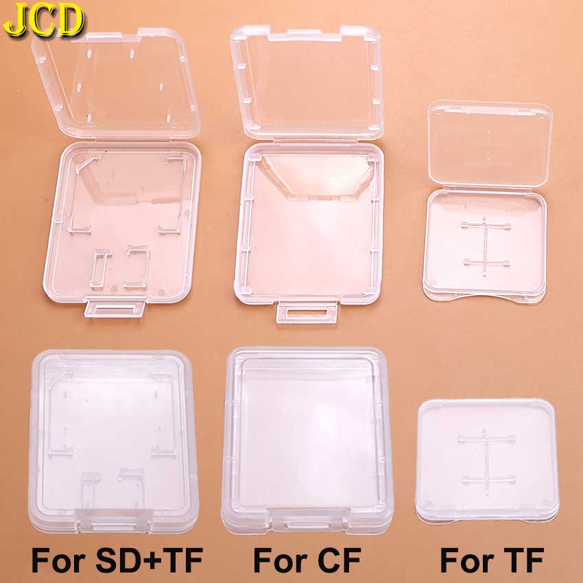 Memory Card Ps1 - Boîte de rangement transparente pour cartes