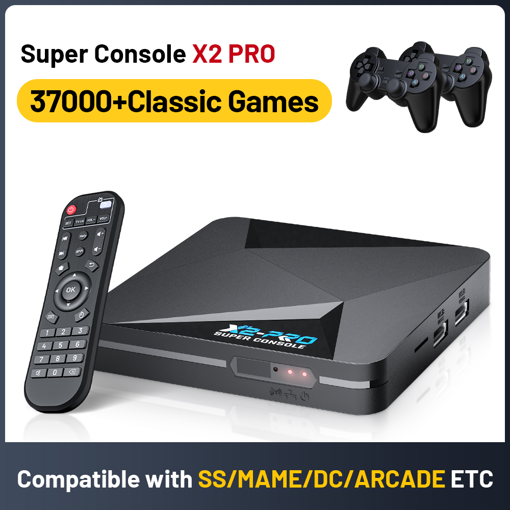 Retro Gaming X2 Pro - Console de jeux vidéo rétro KINHANK