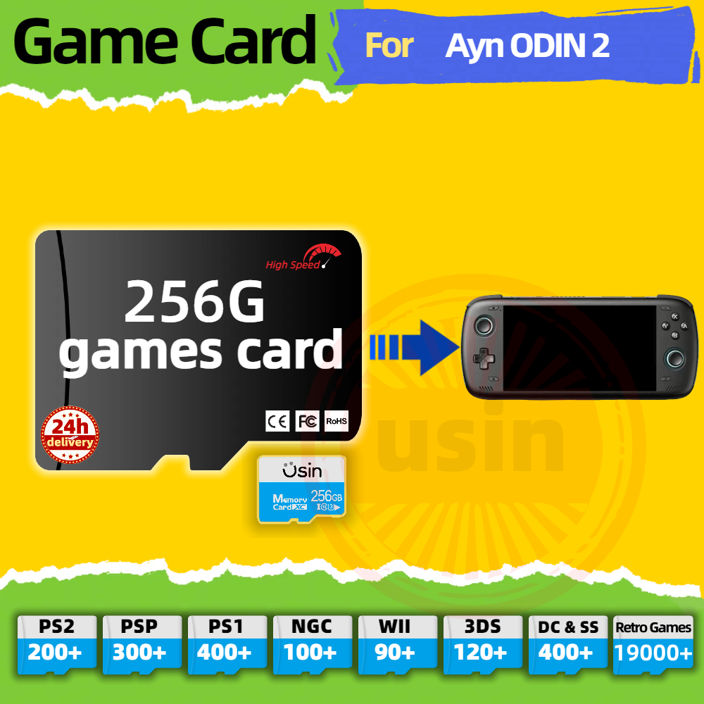 Memory Card Ps1 - Carte de jeu portable pour Ayn