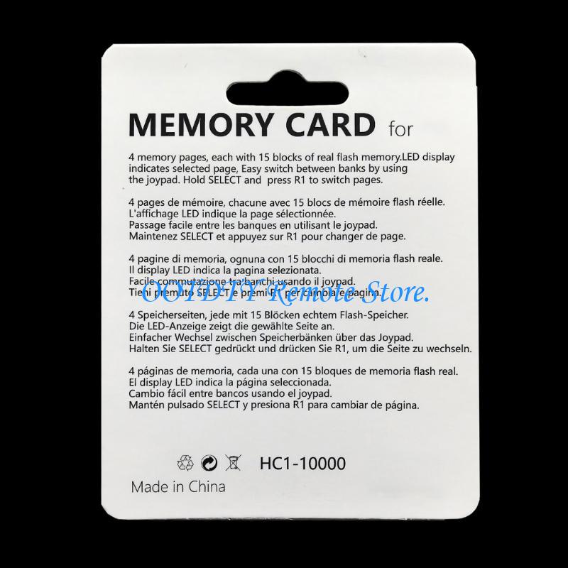 Carte mémoire légère 4MB 4Mega - Memory Card Ps1 avis et prix