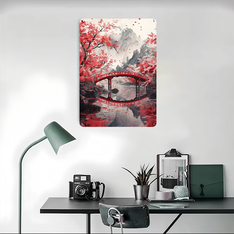 Affiche en métal de paysage as - Retro Gaming At avis et prix
