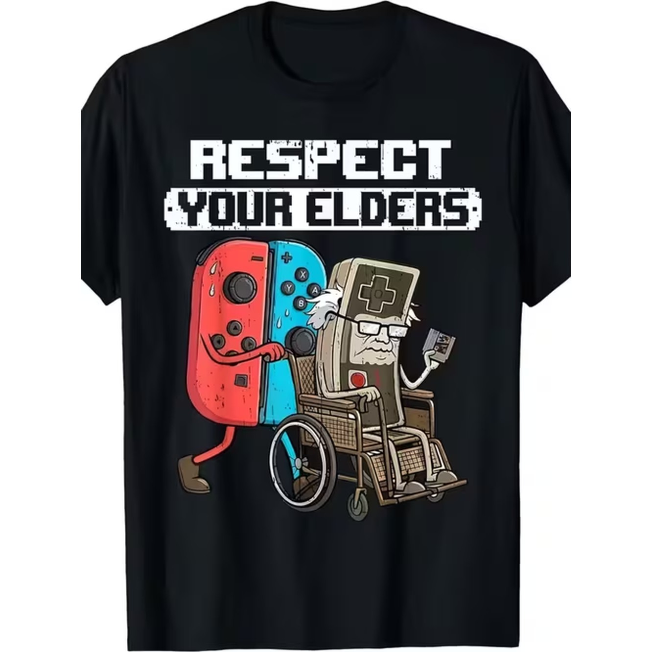 T-shirt à motif pour homme, th - Retro Gaming Theme avis et prix
