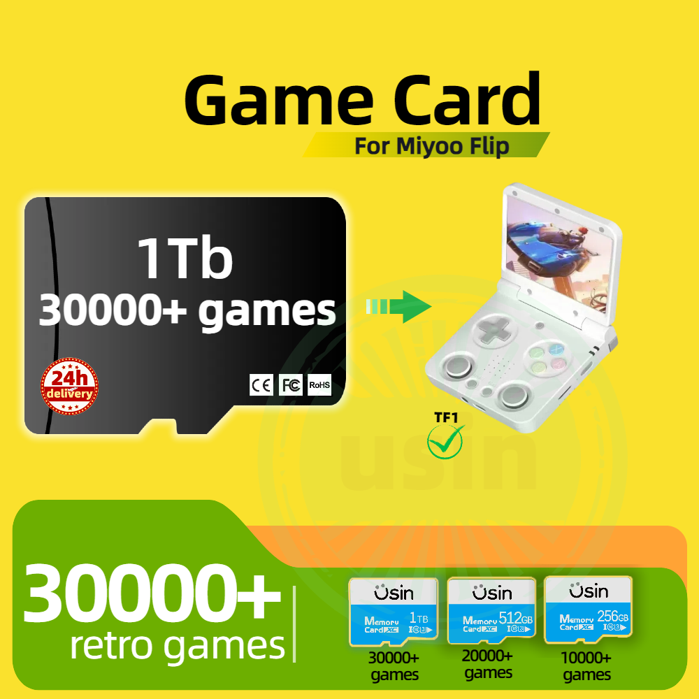 Carte de jeu pour Miyoo Flip 3 - Memory Card Ps1 avis et prix