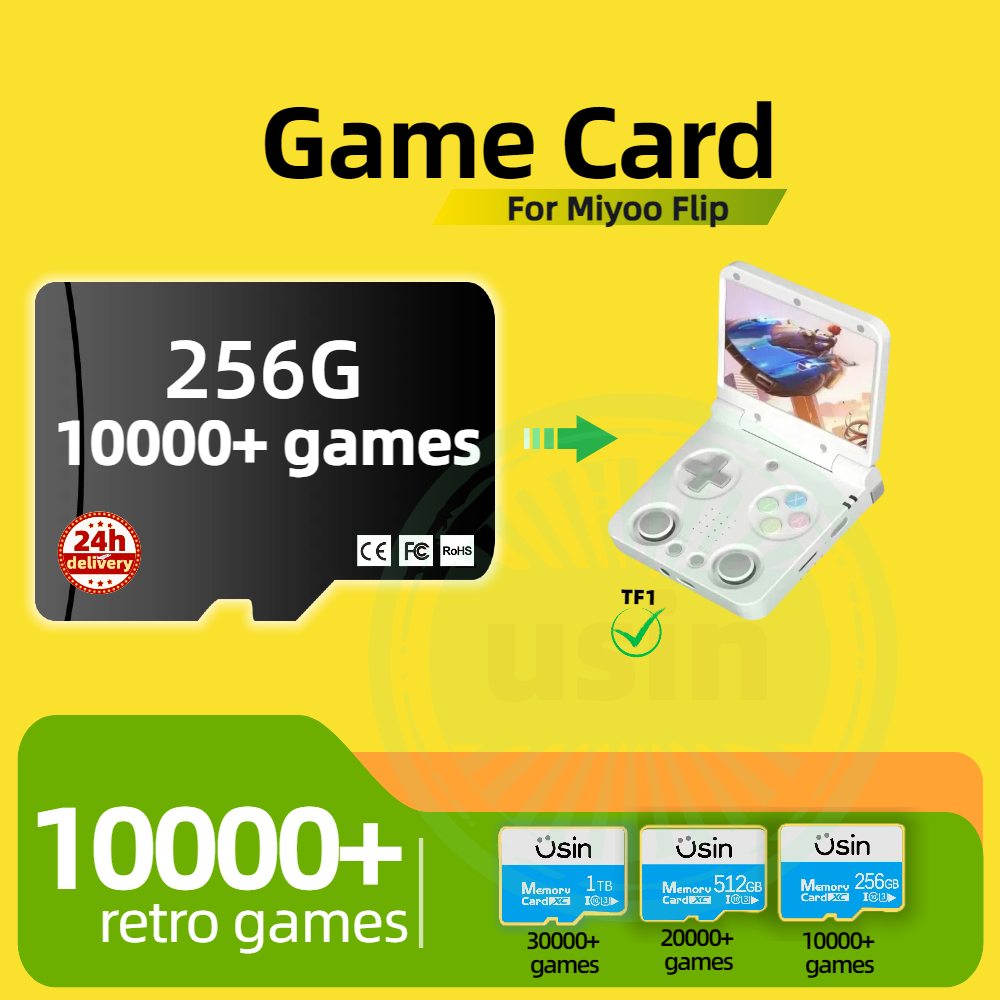 Carte de jeu pour Miyoo Flip 3 - Memory Card Ps1 avis et prix