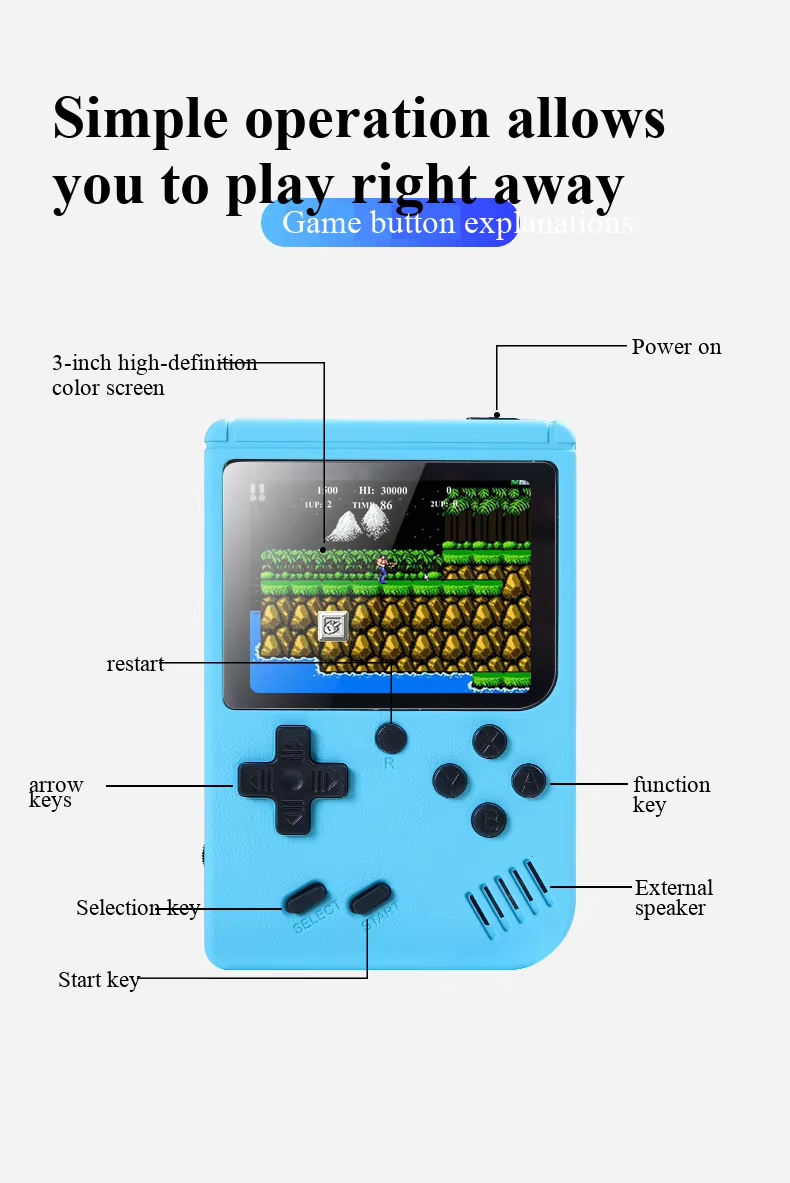 NOUVELLE Console de Jeux Vidéo - Retro Gaming Com avis et prix