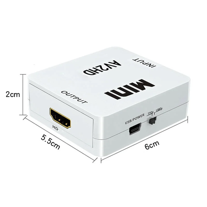 Convertisseur Mini AV vers HDM - Retro Gaming With Projector avis et prix
